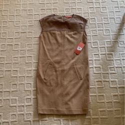 Light Brown SINCLAIRE Daria Dress Size 4