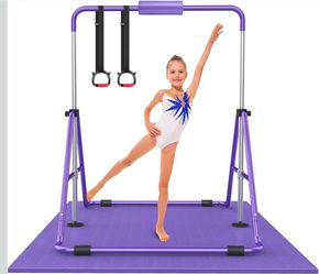 Gymnastic Bars for Kids with Adjustable Height