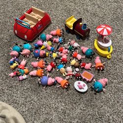 Peppa Pig Large Lot Figures & Accessories