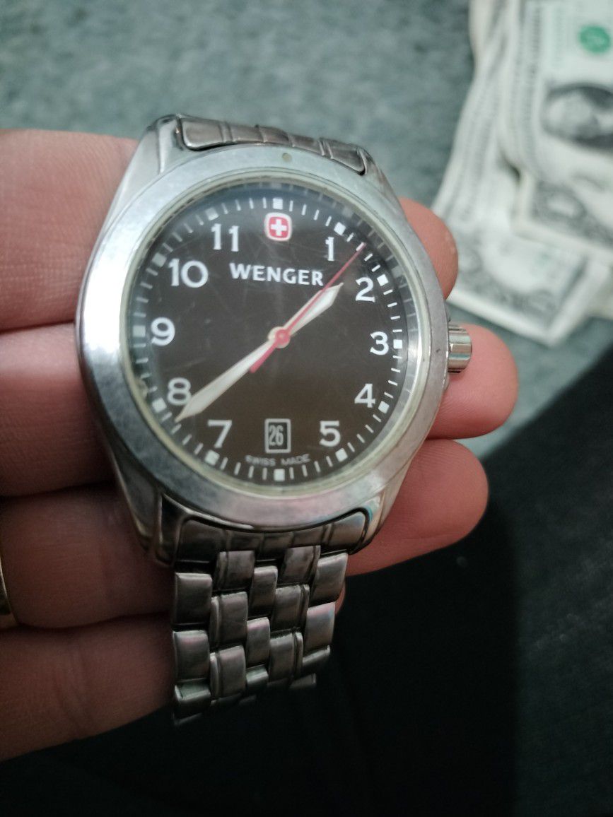 Wenger Swiss Movmt Watch Used