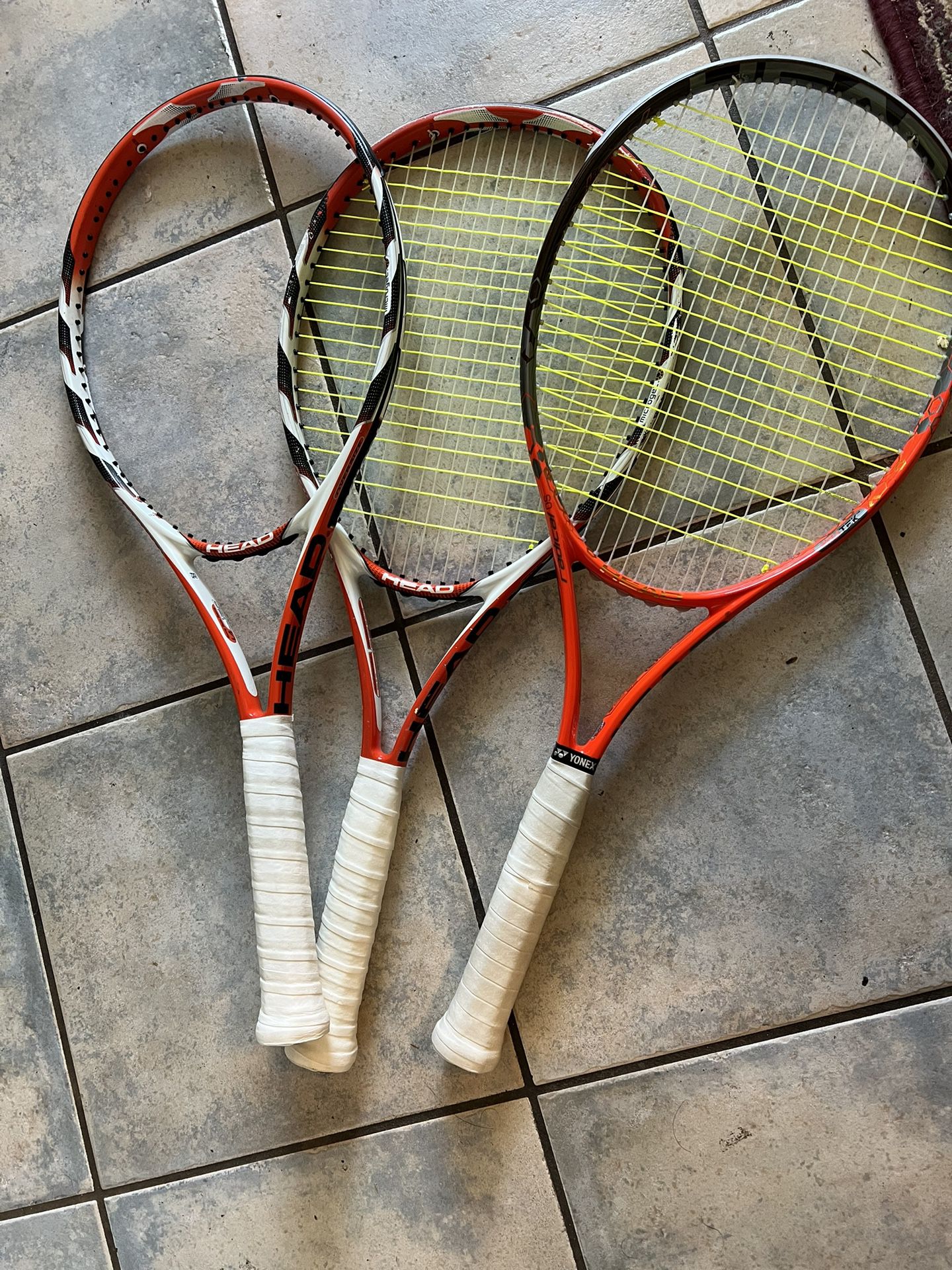 Head Tennis Rackets Head Radical Microgel And Youtek 107sq