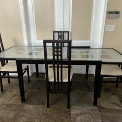 Domitalia Table With 4 Chairs Extendable Made In Italy 