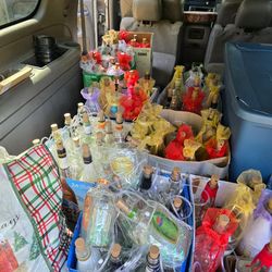 150+ Lamps - Upcycled Glass Bottle Fairy Lamps - Take all for $2 per Lamp