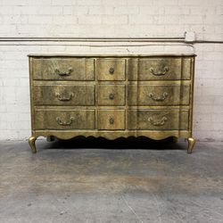 Delivery is available vintage solid wood Dresser with 9 storage drawers $650 OBO!