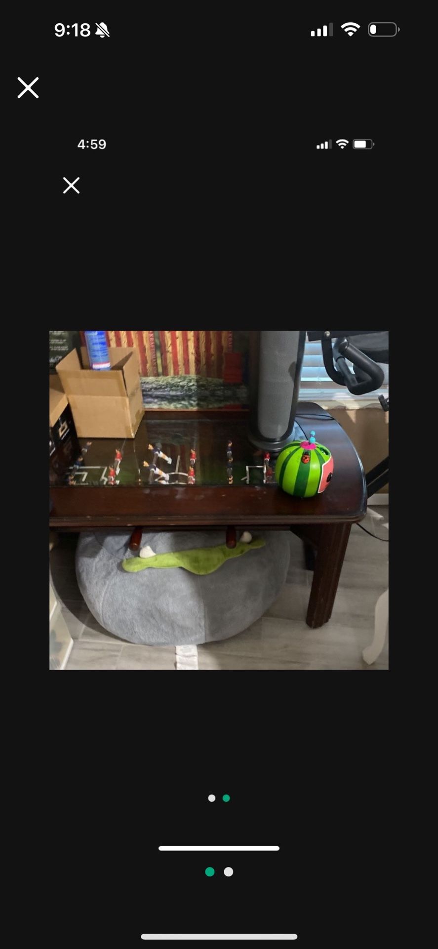 Fooseball Coffee Table