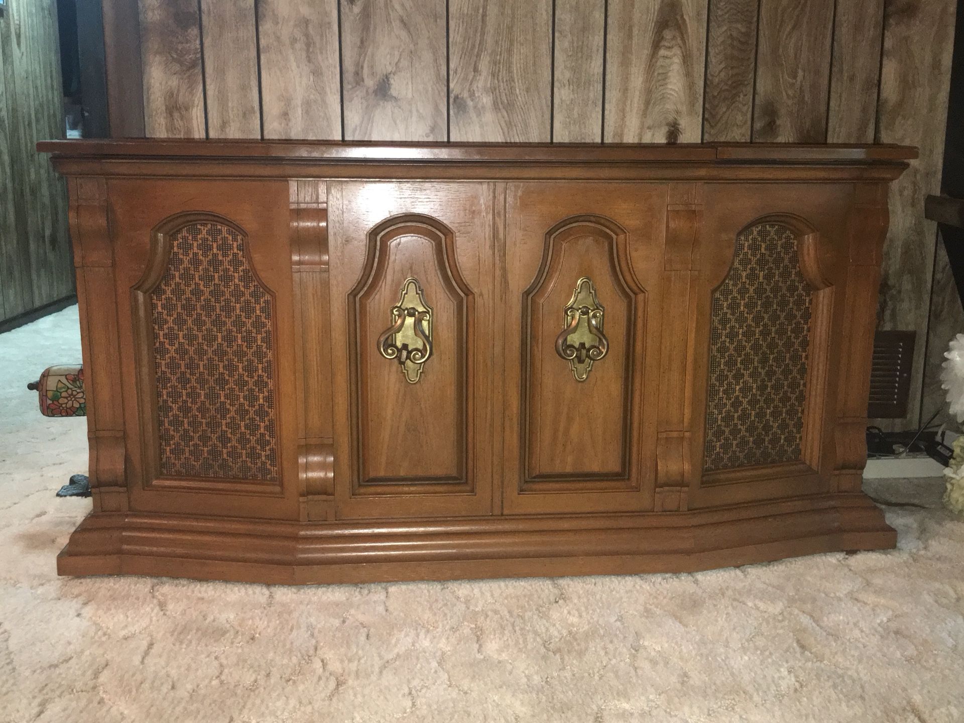 Zenith Allegro Console Stereo Record Player