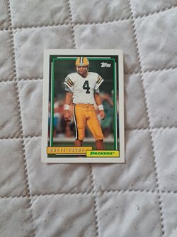 BRETT FAVRE 1992 Card