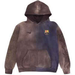 Travis Scott x Nike x FC Barcelona Split-Dye Crest Hoodie
