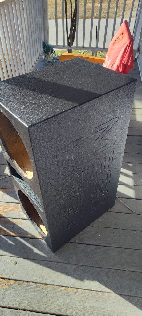 Mega Bass - Super Bass 2x15 Subwoofer Box From Kuztomboxes
