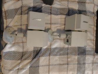Bose White Wall mount surround speakers