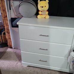 Large White Dresser 