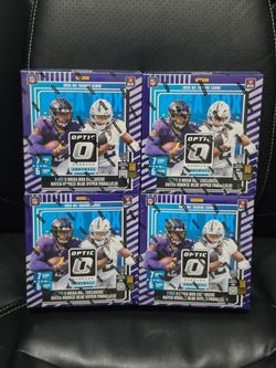 2025 Donruss Optic Football Cards Mega Box! 4 Box Lot! New Factory Sealed!  Downtown!?