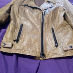 Leather Jacket Excellent Shape