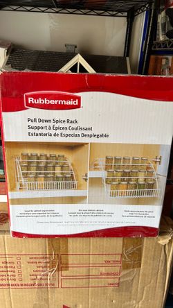 Rubbermaid Pull Down Spice Rack