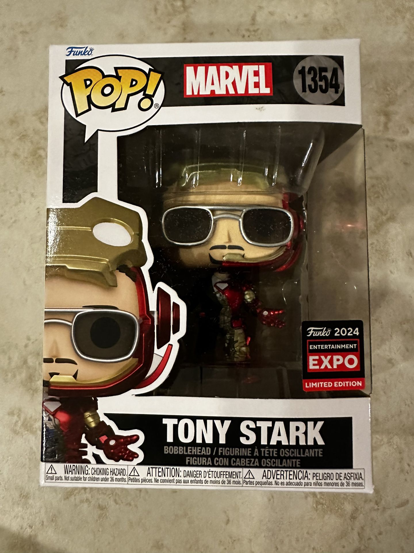 Tony Stark Funko Pop 2024 Expo