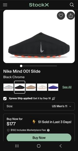 Nike Mind 001 slides
