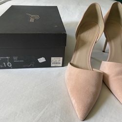 J Crew Elsie Suede d'Orsay Pumps