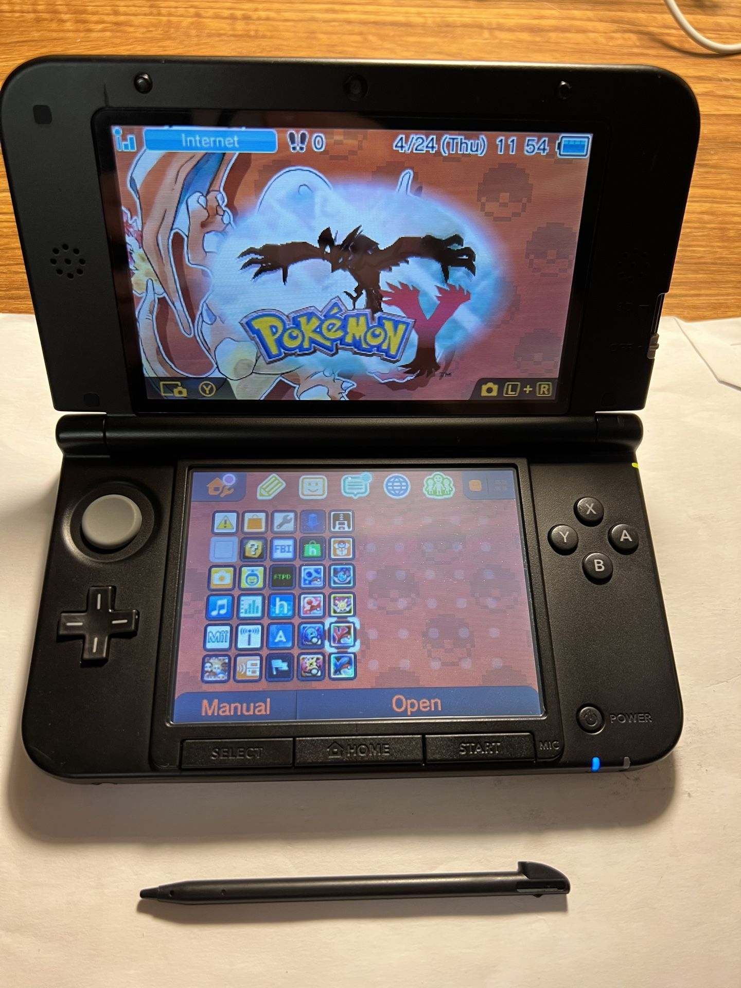 Modded Black 3DS XL