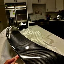 S550 Full Carbon Gt-350R type Rear Spoiler 