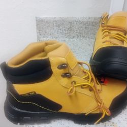 Steel Toe Boots  Size 9