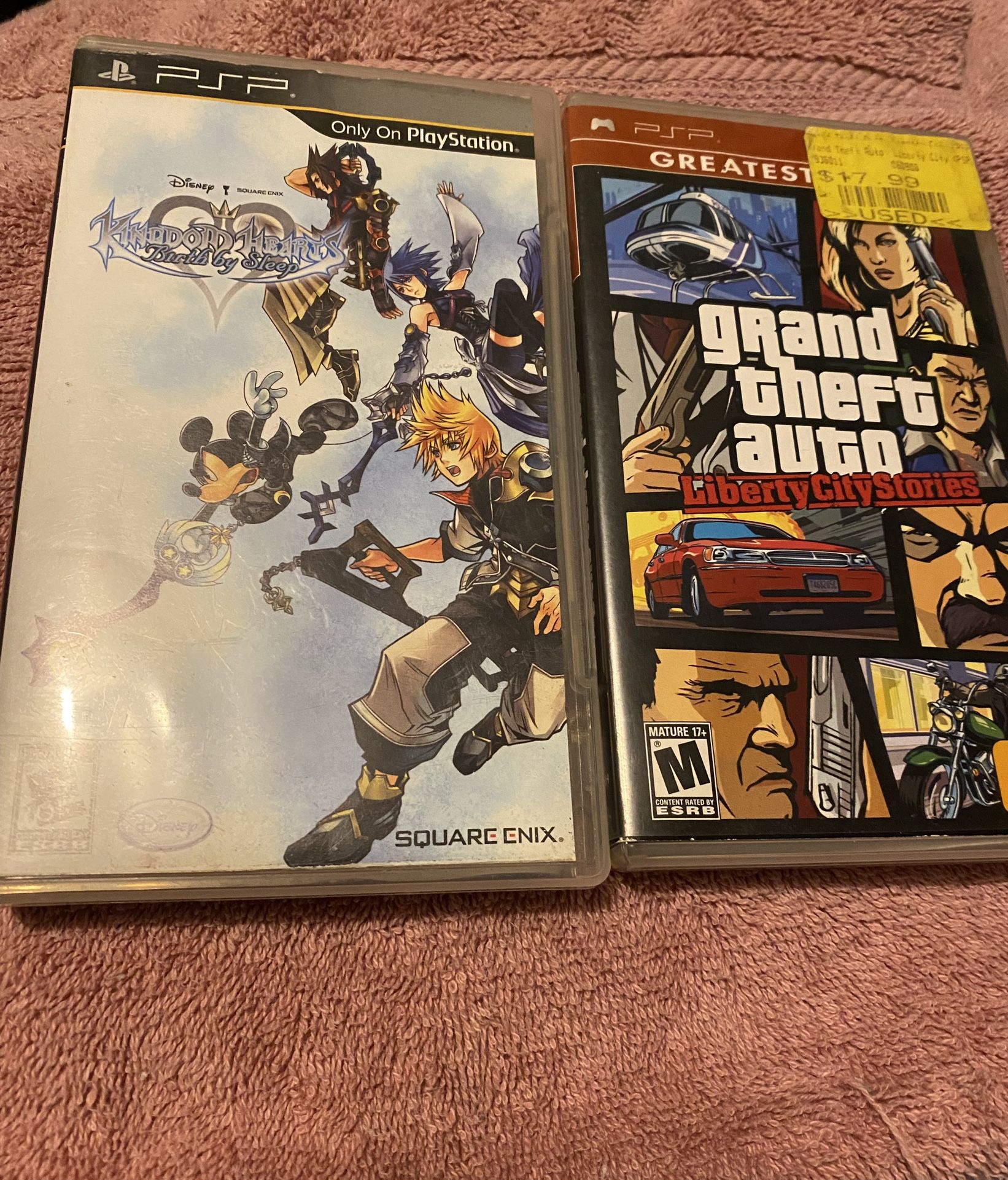 2 PSP games