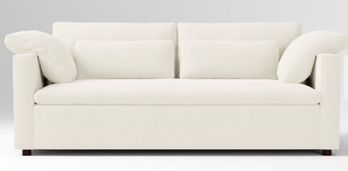 West Elm Harmony Modular Thin Arm Sofa (2 pieces available)