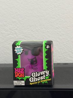 Nee Doh Glowy Ghost Stress Toy