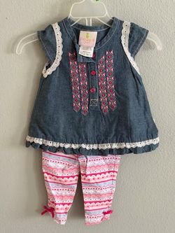 Baby girl outfit set