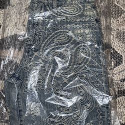 Supreme Bandana Jacquard Baggy Jean