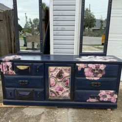 Big Solid Wood Dresser 