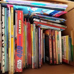 Box Of Kids (3-12) Early Reading Books, Activity Books,  Coloring books 