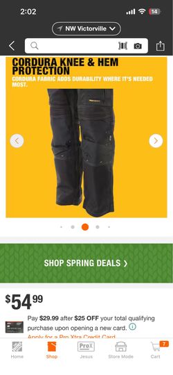 Dewalt work pant 34x31