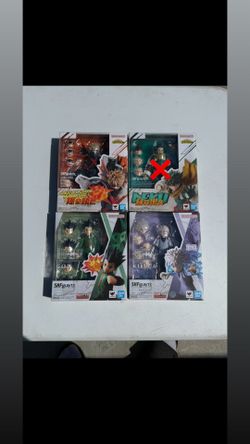 Sh figuarts hunter x hunter/my hero academia