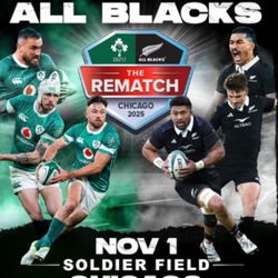 Ireland vs. New Zealand Rugby Chicago