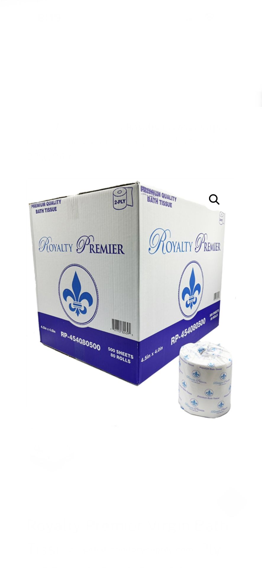 Royalty 2-ply Toilet Tissue 96 Rolls Per Case