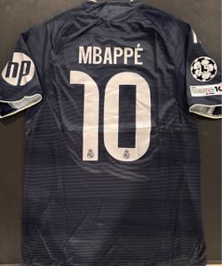 Real Madrid Soccer Club:  Mbappe & Bellingham Jerseys. New