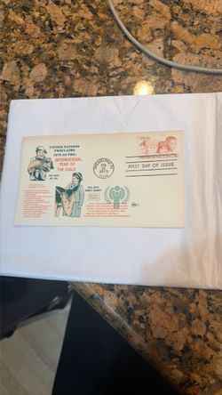 1979 International Year of the Child First Day Cover