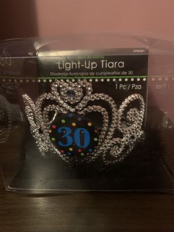 Light up 30 tiara