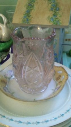 Crystal vase for flowers
