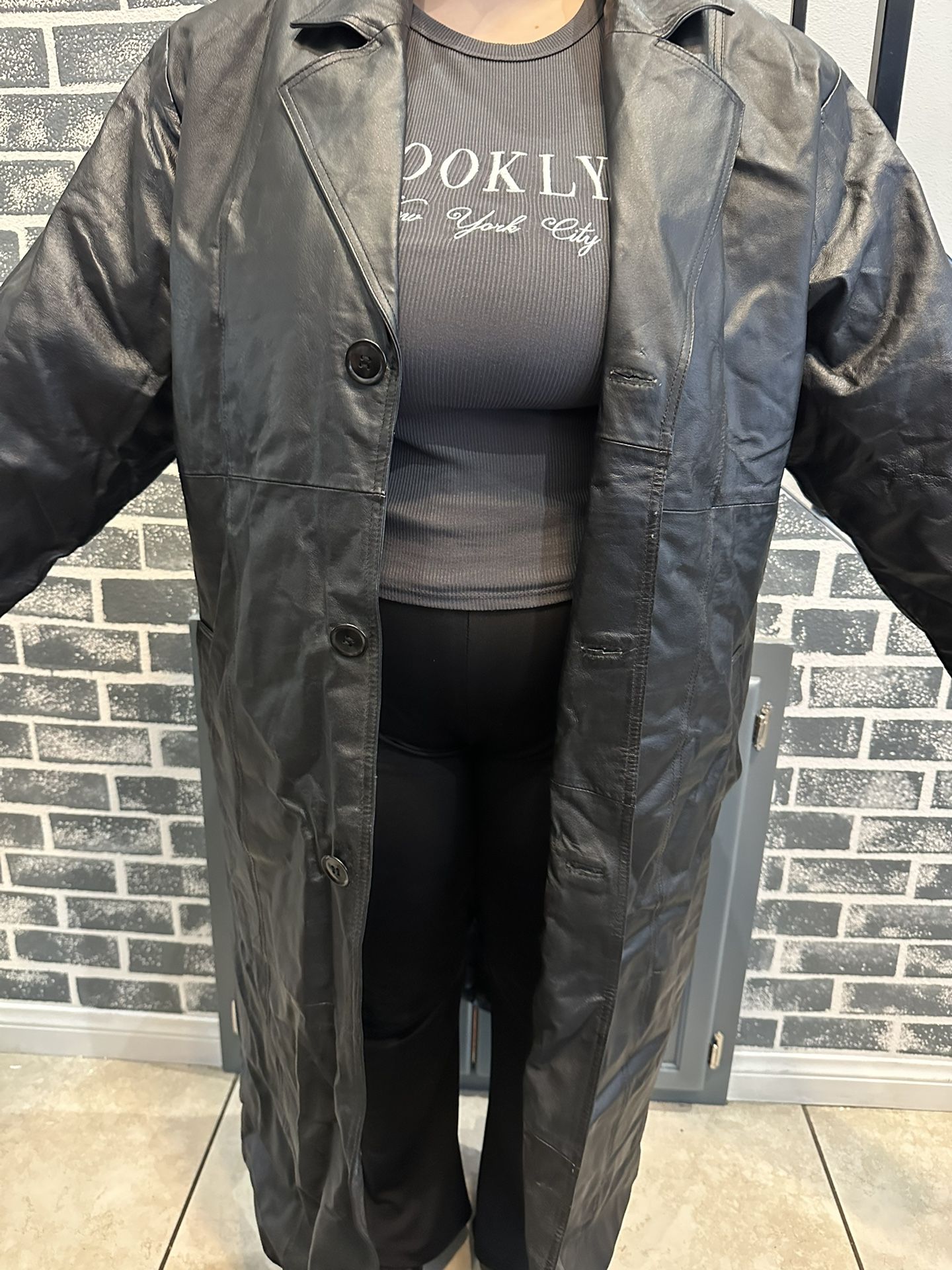 Men’s Full Trench Coat