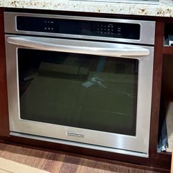 KitchenAid Electric Single Wall Oven 
