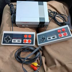Like the original Nintendo, this game console has over a 100 of nintendo's most famous games downloaded to it.