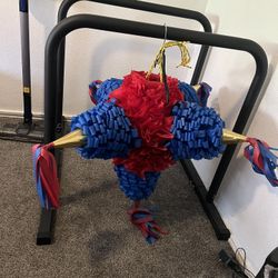 Blue And Red Piñata 