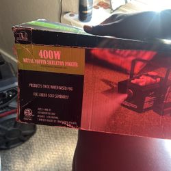 400w Metal Coffin Skeleton Fog Machine With Wireless Remote 