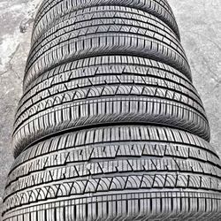 255/45/20 Vendo un Set De Llantas Marca Continental En Muy Buenas Condiciones De Vida ✅🏁🚀
