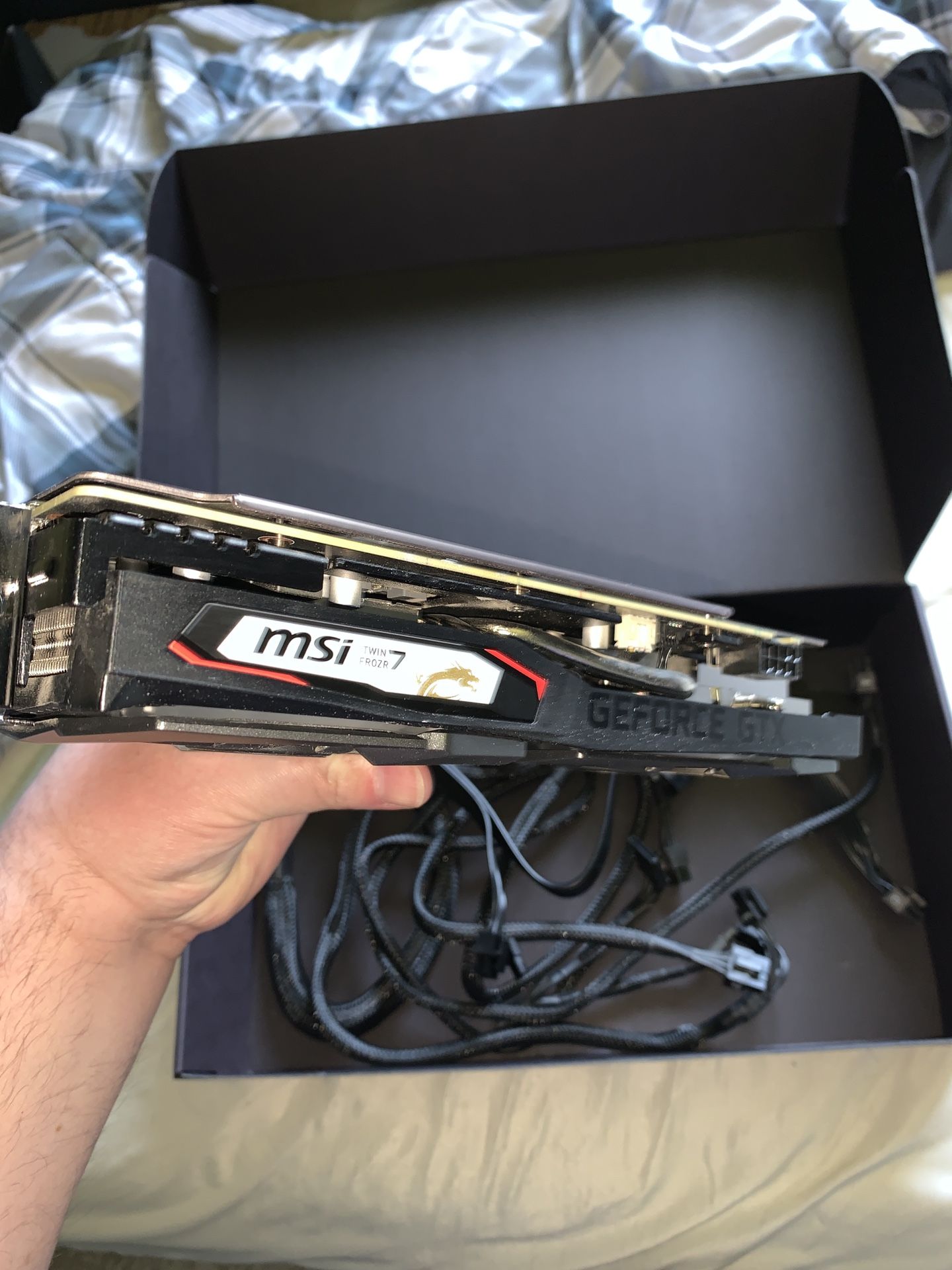 MSI Gaming GeForce GTX 1660 Ti 192-bit HDMI/DP 6GB GDRR6 HDCP Support DirectX 12 Dual Fan VR Ready OC Graphics Card (GTX 1660 TI GAMING X 6G)