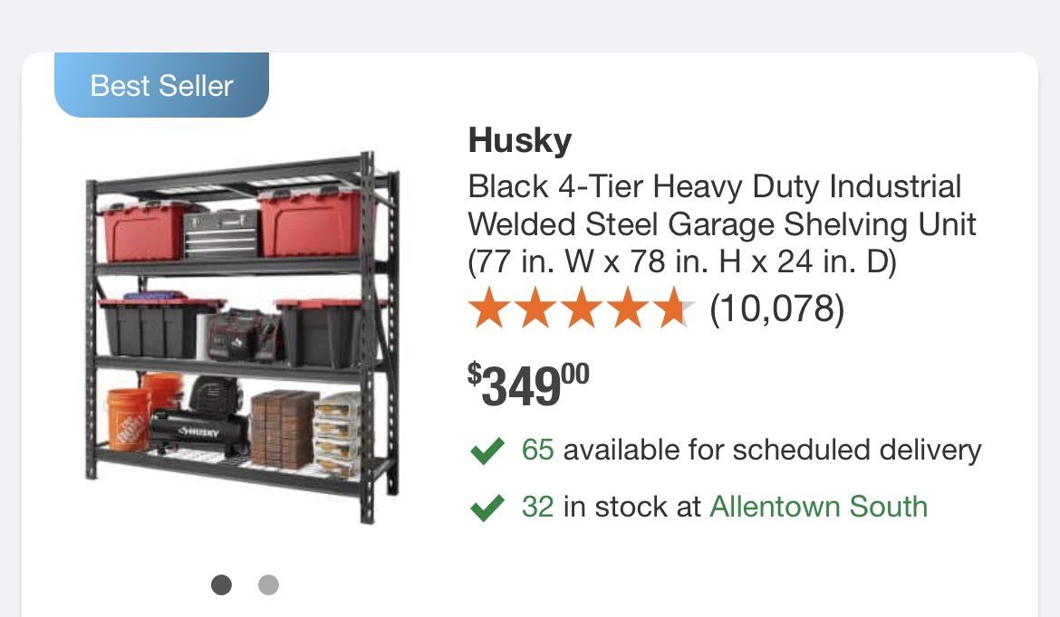 HUSKY SHELVING