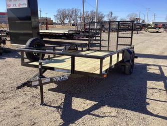 2026 Tophat Trailer 12Ft Utility Trailer