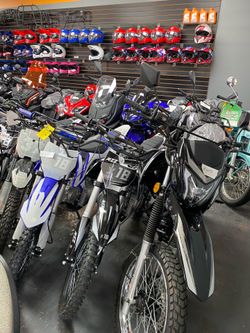 Dirt bike, ATV, go kart