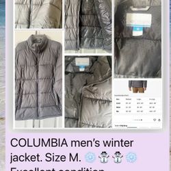Men’s Winter Jacket. COLUMBIA